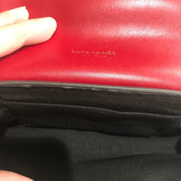 NWOT Kate Spade Red leather belt bag - Picture 7 of 7